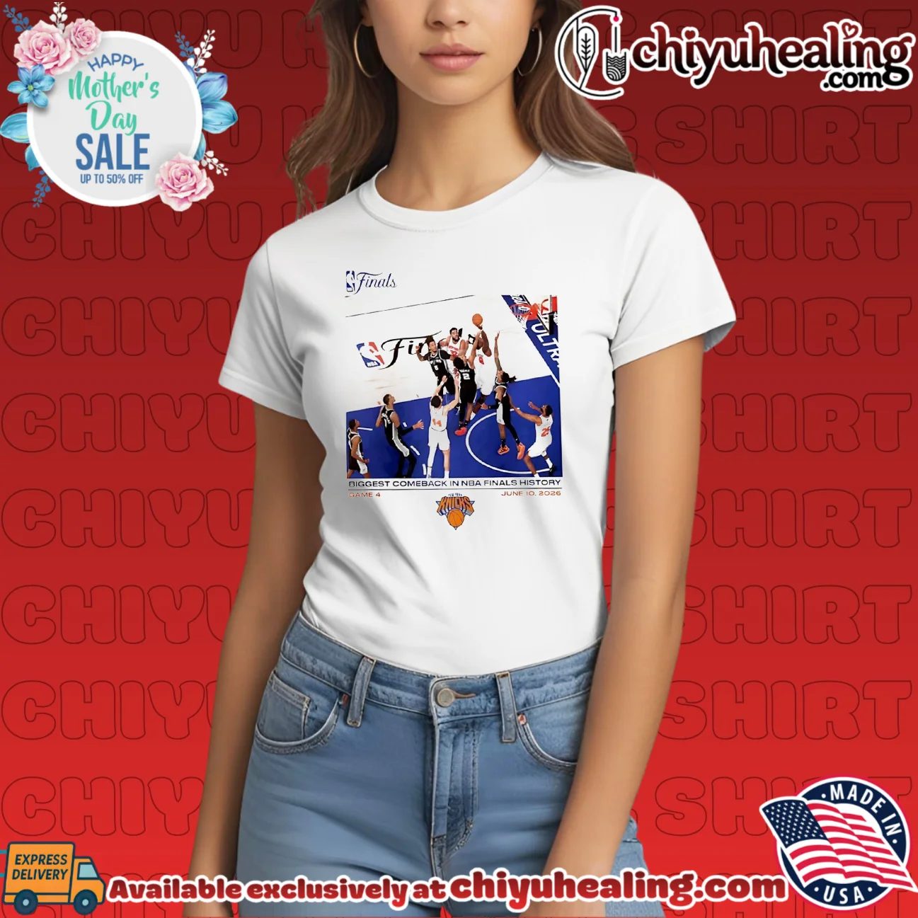 New York Knicks White 2026 NBA Finals Biggest Comeback OG Game Winner retro shirt & hoodie - The Fan Collection New York Knicks White 2026 NBA Finals Biggest Comeback OG Game Winner