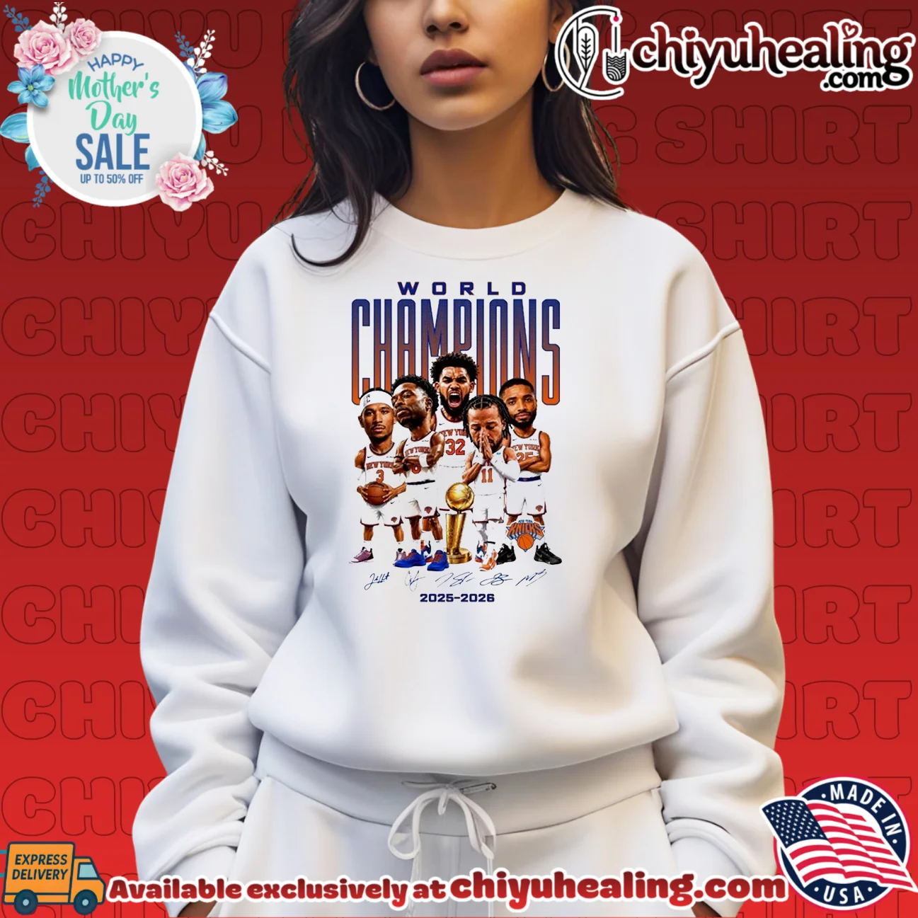 New York Knicks World Champions 2025-2026 signatures caricature original shirt & hoodie | Gift Idea 2026 New York Knicks World Champions 2025-2026 signatures caricature