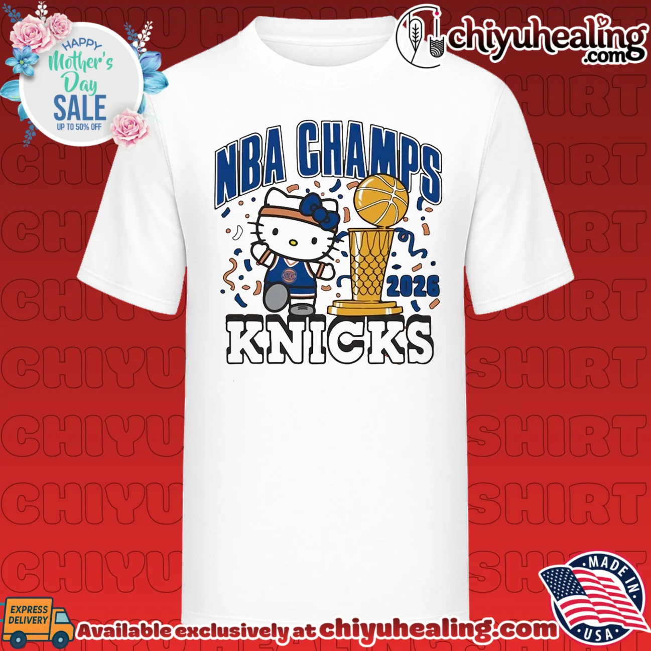 New York Knicks x Hello Kitty 2026 NBA Finals Champions