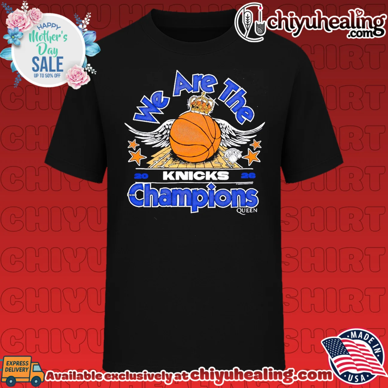 New York Knicks x Queen 2026 NBA Finals Champions we are the Champions grail shirt & hoodie | Official Style Drop