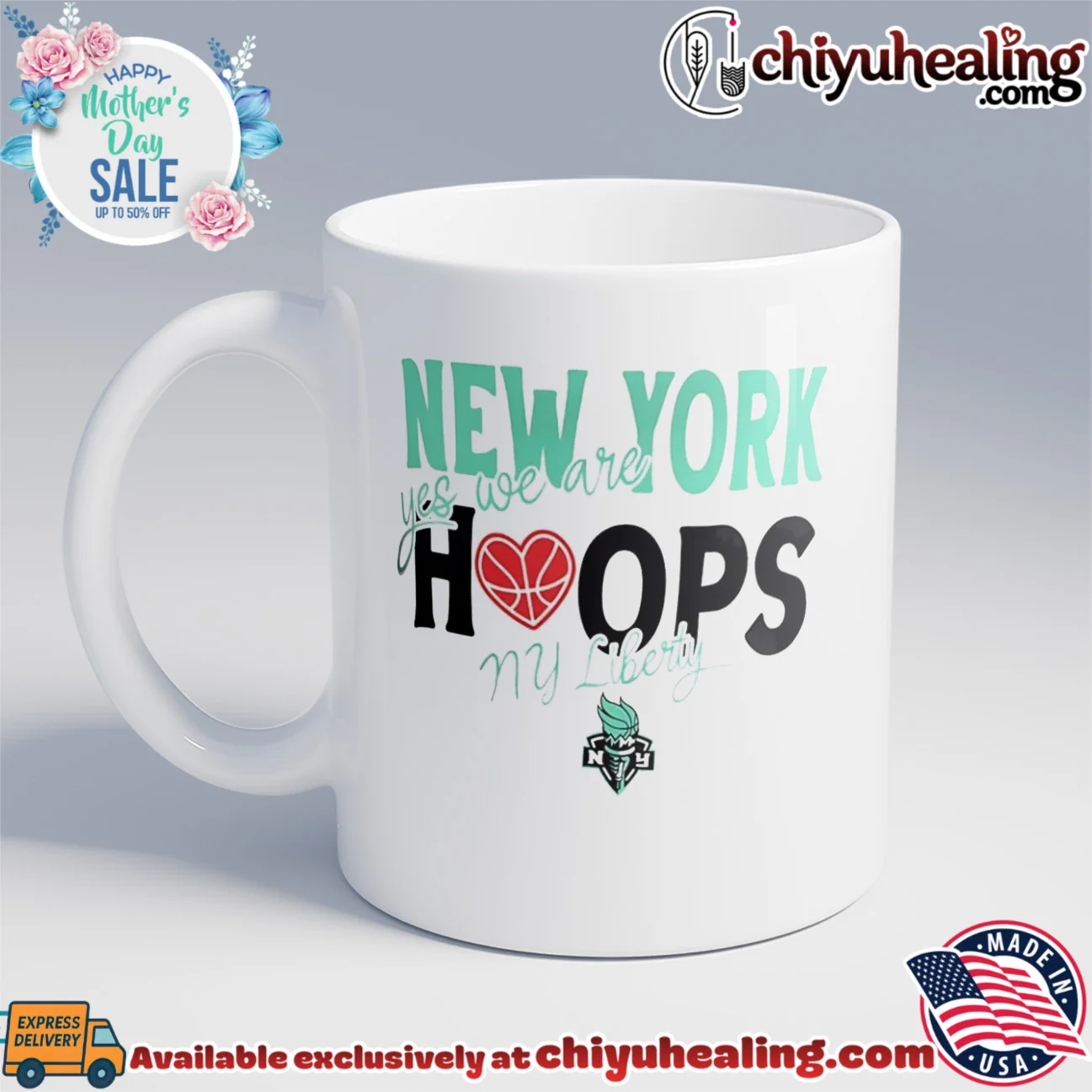 New York Liberty Hoops yes we are NY Liberty authentic shirt & hoodie - New Arrival New York Liberty Hoops yes we are NY Liberty