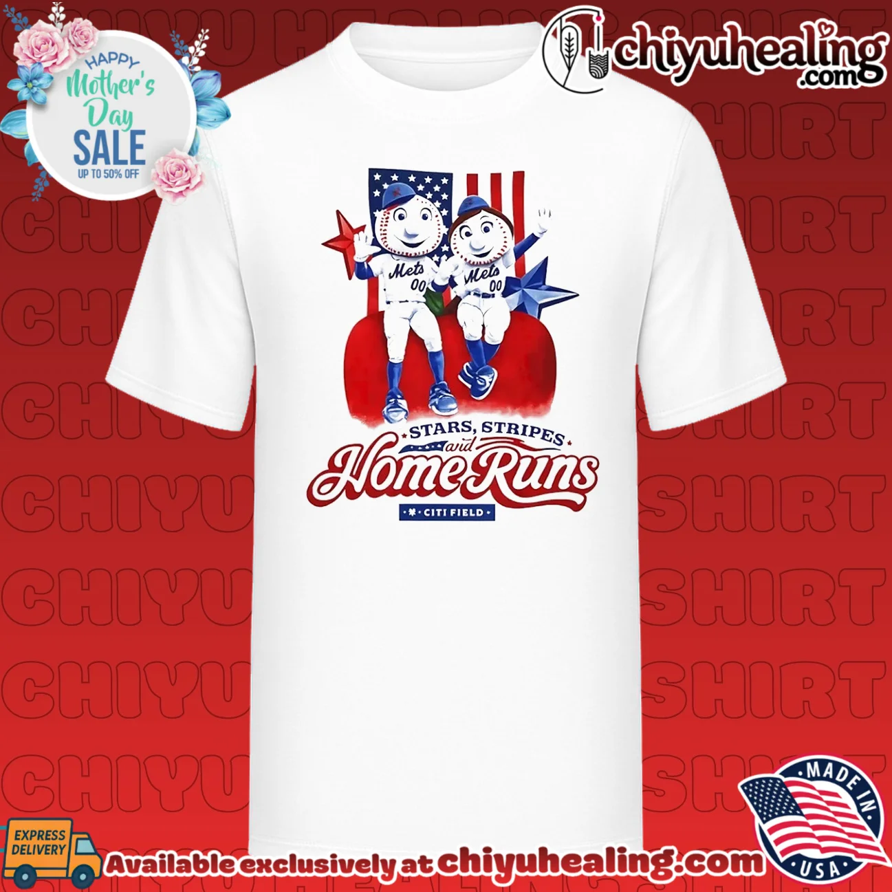New York Mets Stars Stripes And Home Runs shirt & hoodie