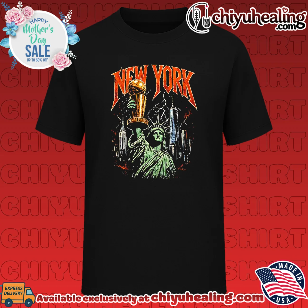 New York Statue of Liberty Knicks World Champions