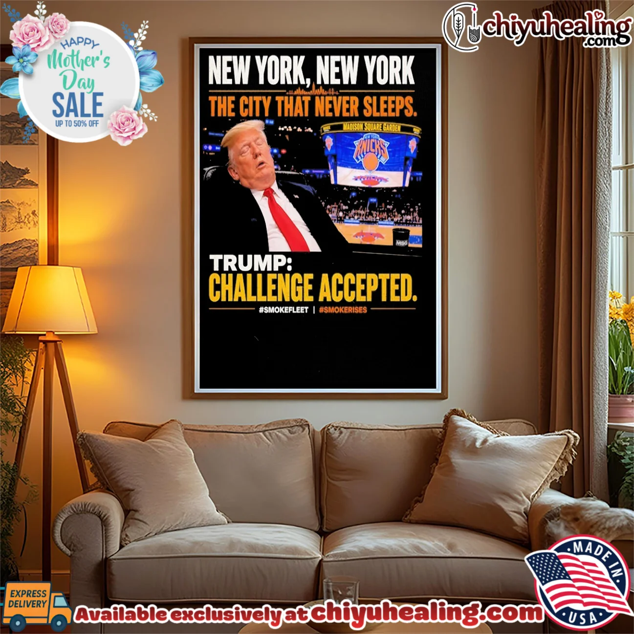 New York the city that never sleeps Trump challenge accepted retro custom shirt & hoodie - Urban Fashion New York the city that never sleeps Trump challenge accepted retro