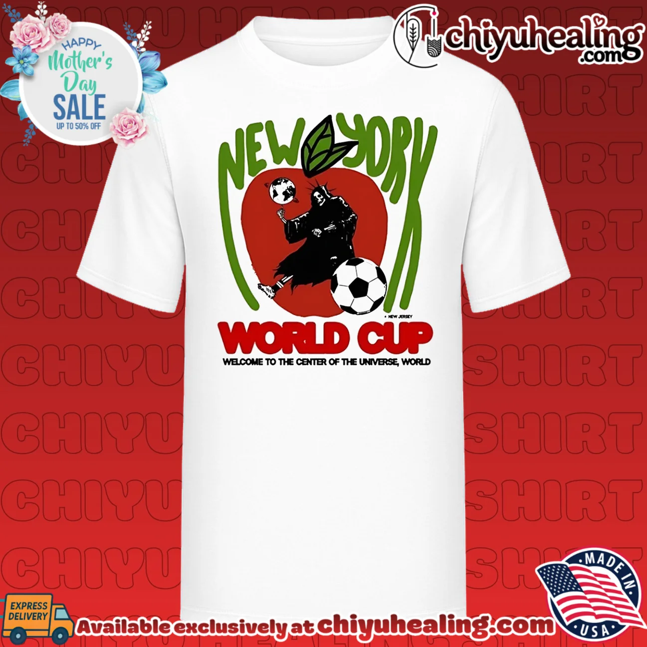 New York World Cup welcome to the center of the universe world
