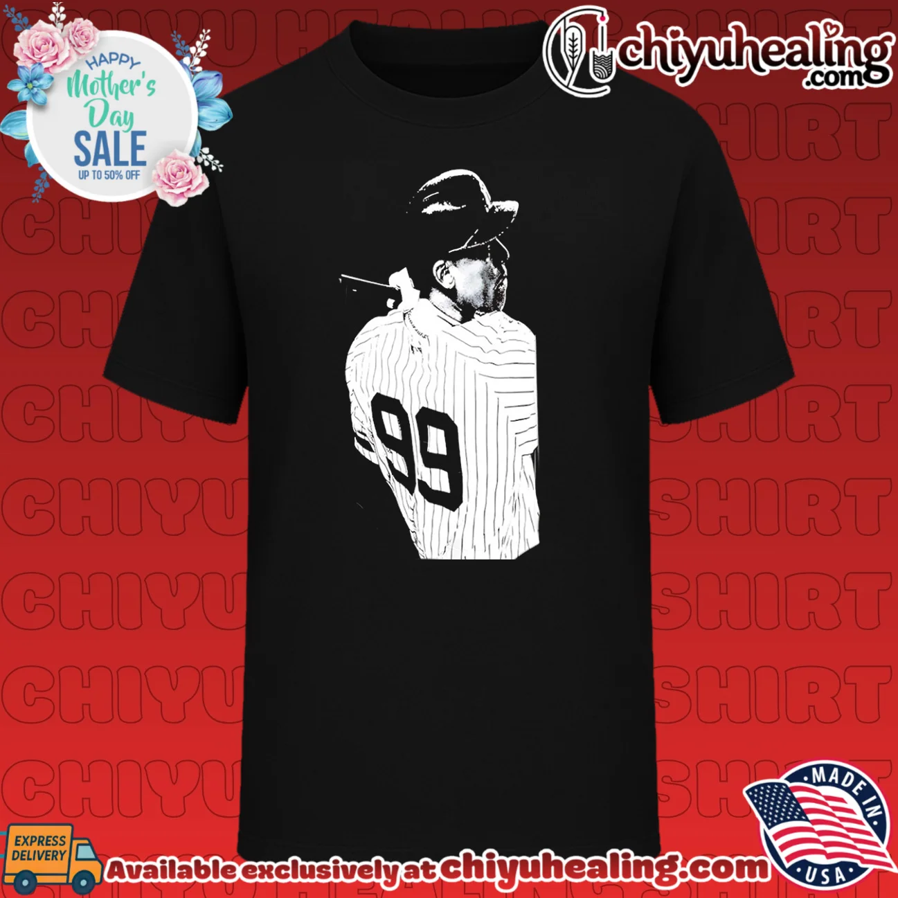 New York Yankees Aaron Judge Graphic retro shirt & hoodie