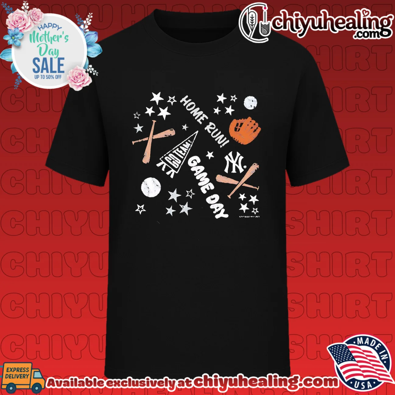 New York Yankees Home Run Game Day MLB baseball shirt & hoodie