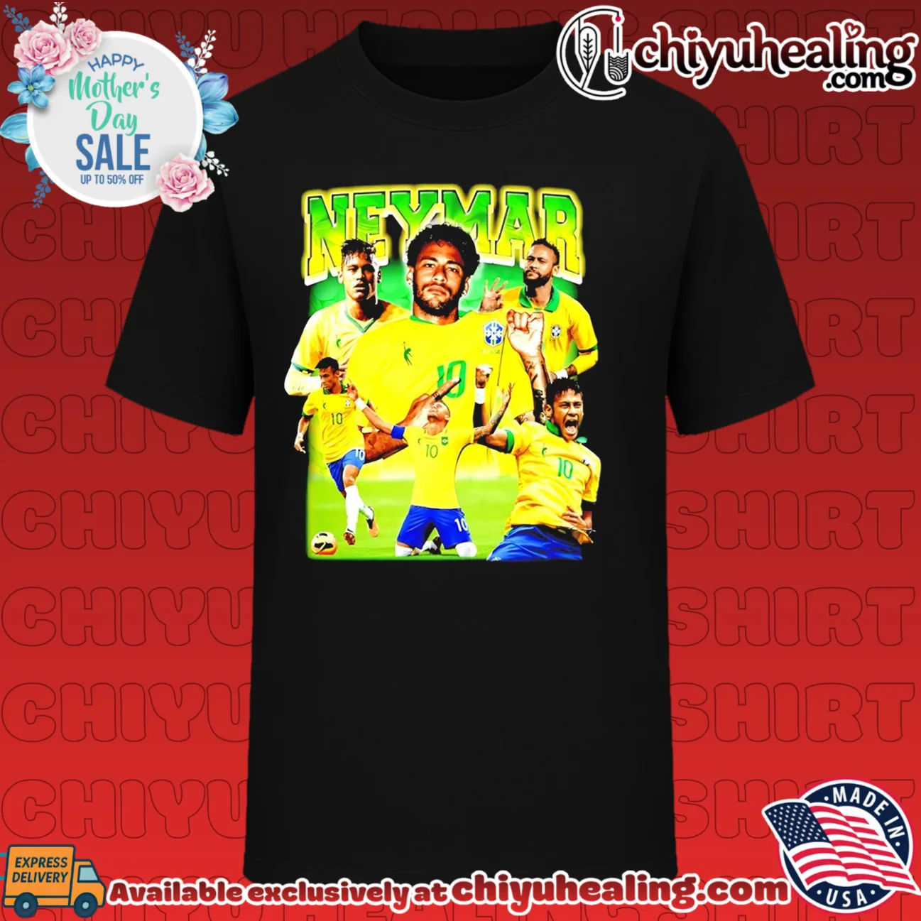 Neymar Brazil National Football Team Legend shirt & hoodie