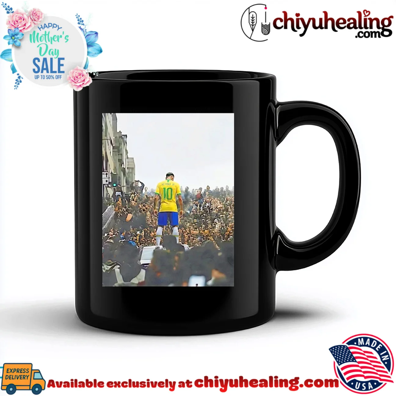 Neymar Jr facing crowd portrait shirt & hoodie Neymar Jr facing crowd portrait shirt & hoodie