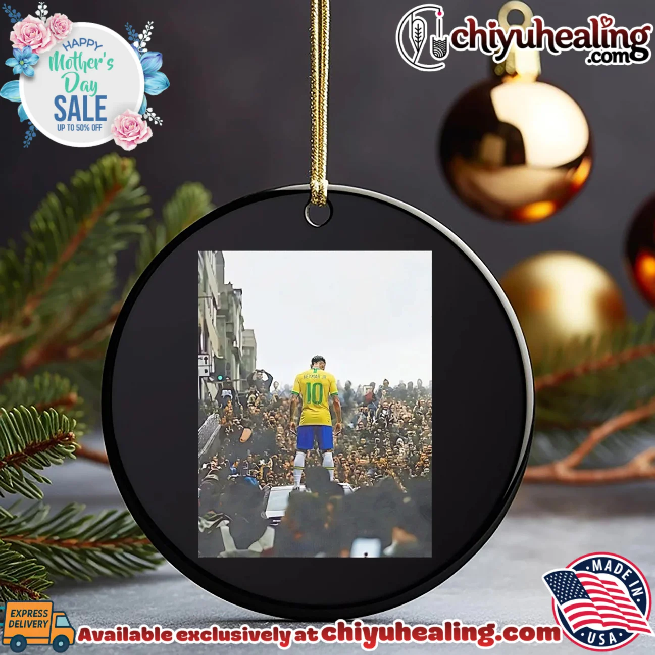 Neymar Jr facing crowd portrait shirt & hoodie Neymar Jr facing crowd portrait shirt & hoodie