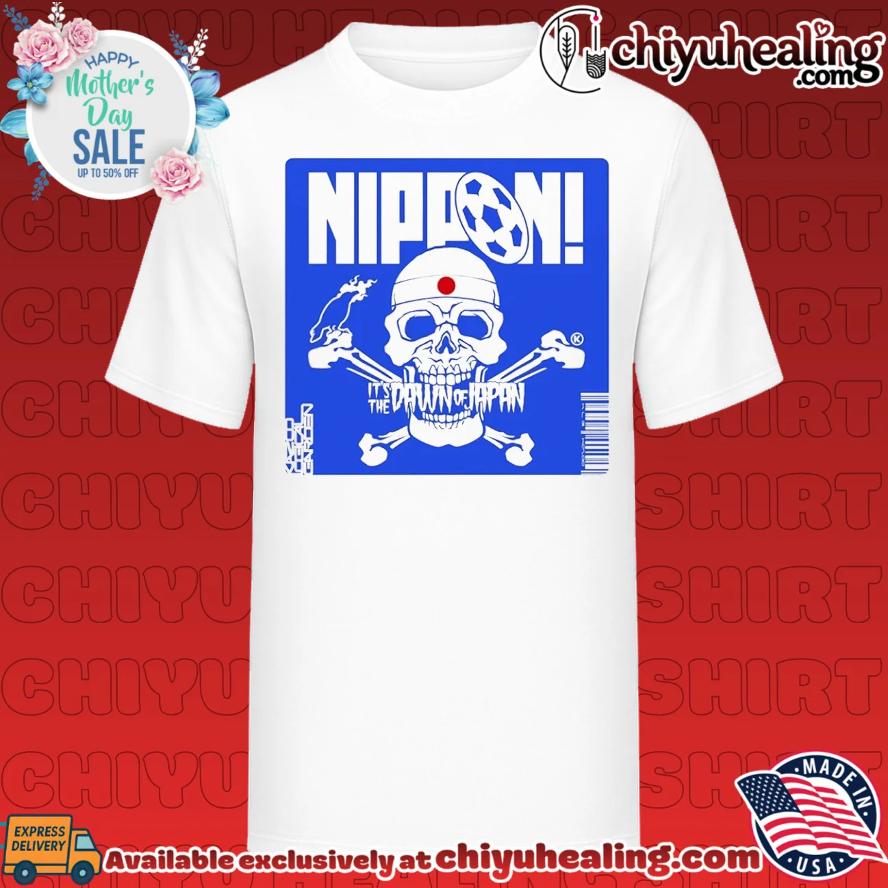 Nippon It Is the Dawn of Japan Skull and Crossbones shirt & hoodie