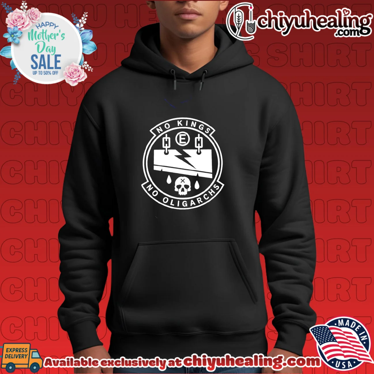 No kings no oligarchs ultimate shirt & hoodie - Everyday Fit No kings no oligarchs ultimate shirt & hoodie - Everyday Fit