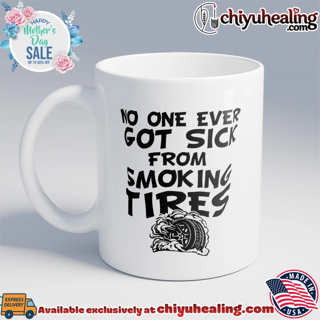 No one ever got sick from smoking tires shirt retro shirt & hoodie - New Arrival No one ever got sick from smoking tires shirt