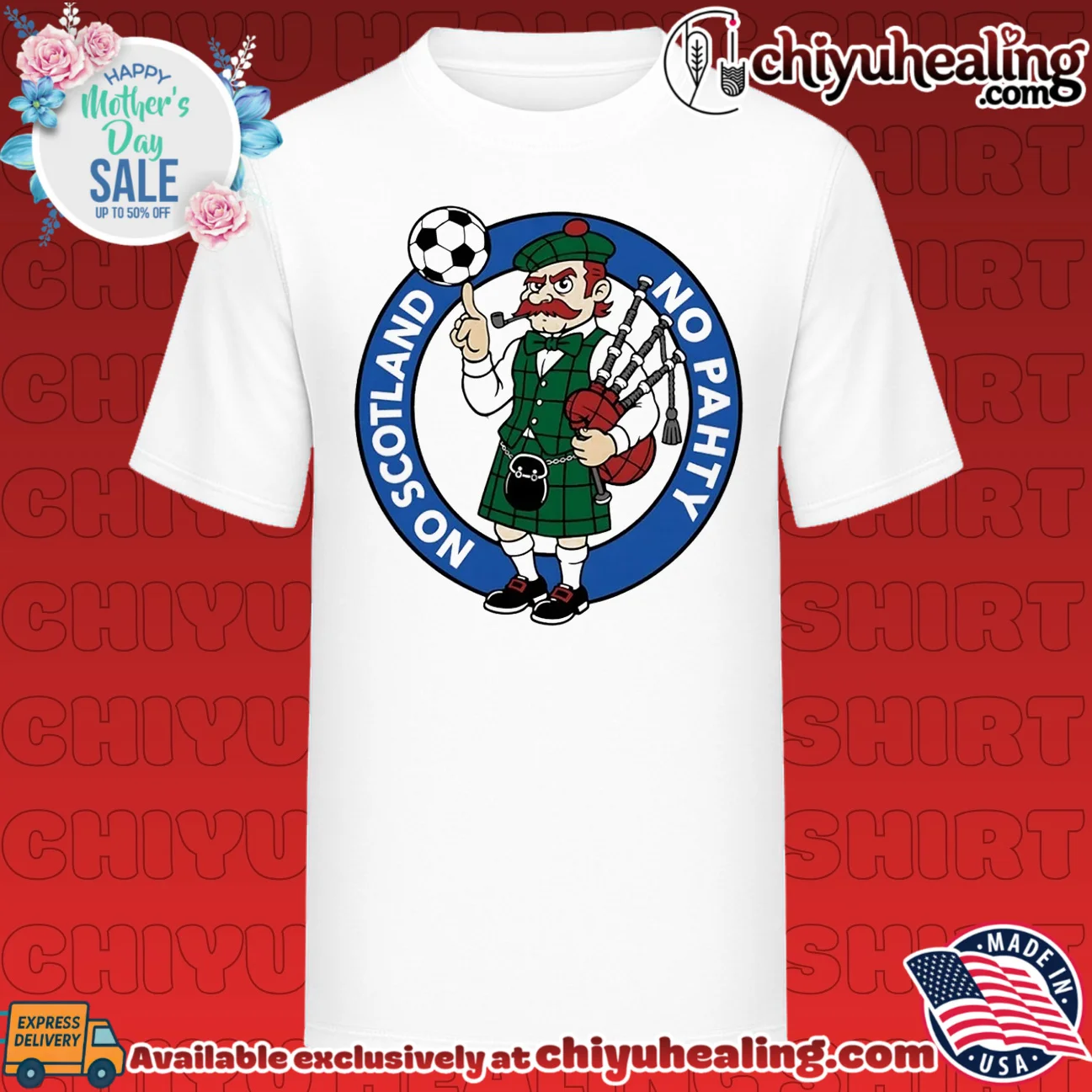 No Scotland No Pahty Soccer Boston