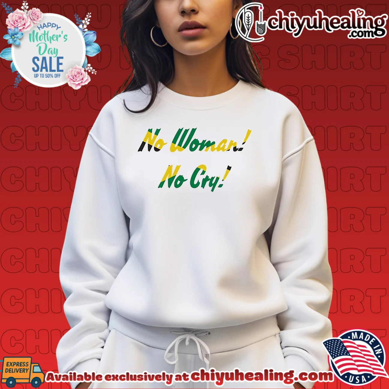 No Woman No Cry Bob Marley statement shirt & hoodie - New Arrival No Woman No Cry Bob Marley