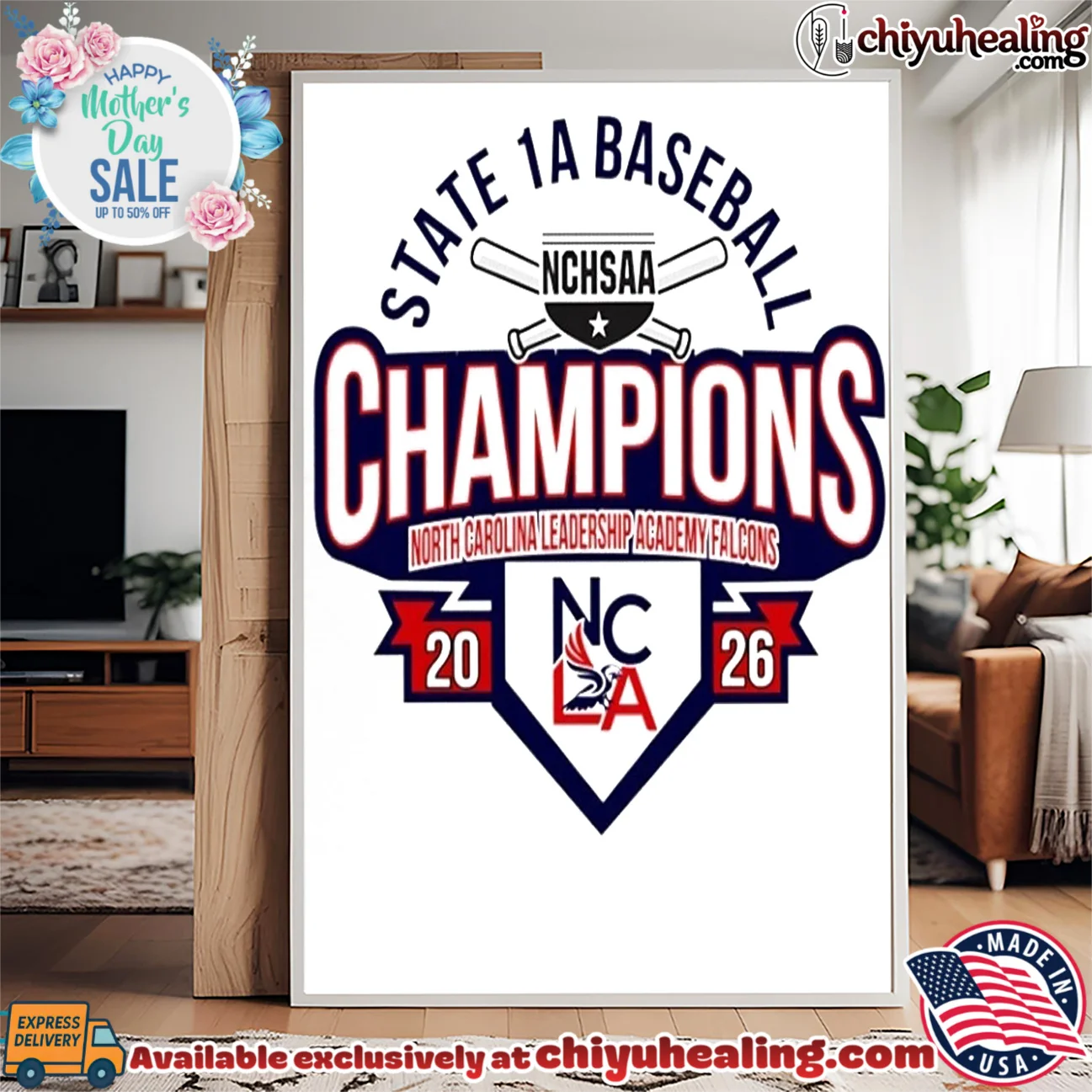 North Carolina Leadership Academy Falcons 2026 NCHSAA State 1A Baseball Champions shirt authentic shirt & hoodie - Ultimate Tribute Merch North Carolina Leadership Academy Falcons 2026 NCHSAA State 1A Baseball Champions shirt