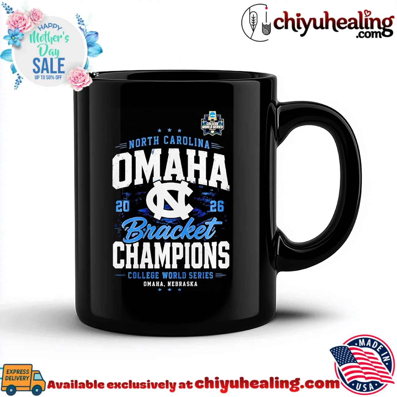 North Carolina Tar Heels 2026 CWS OMAHA Bracket Champions shirt & hoodie North Carolina Tar Heels 2026 CWS OMAHA Bracket Champions
