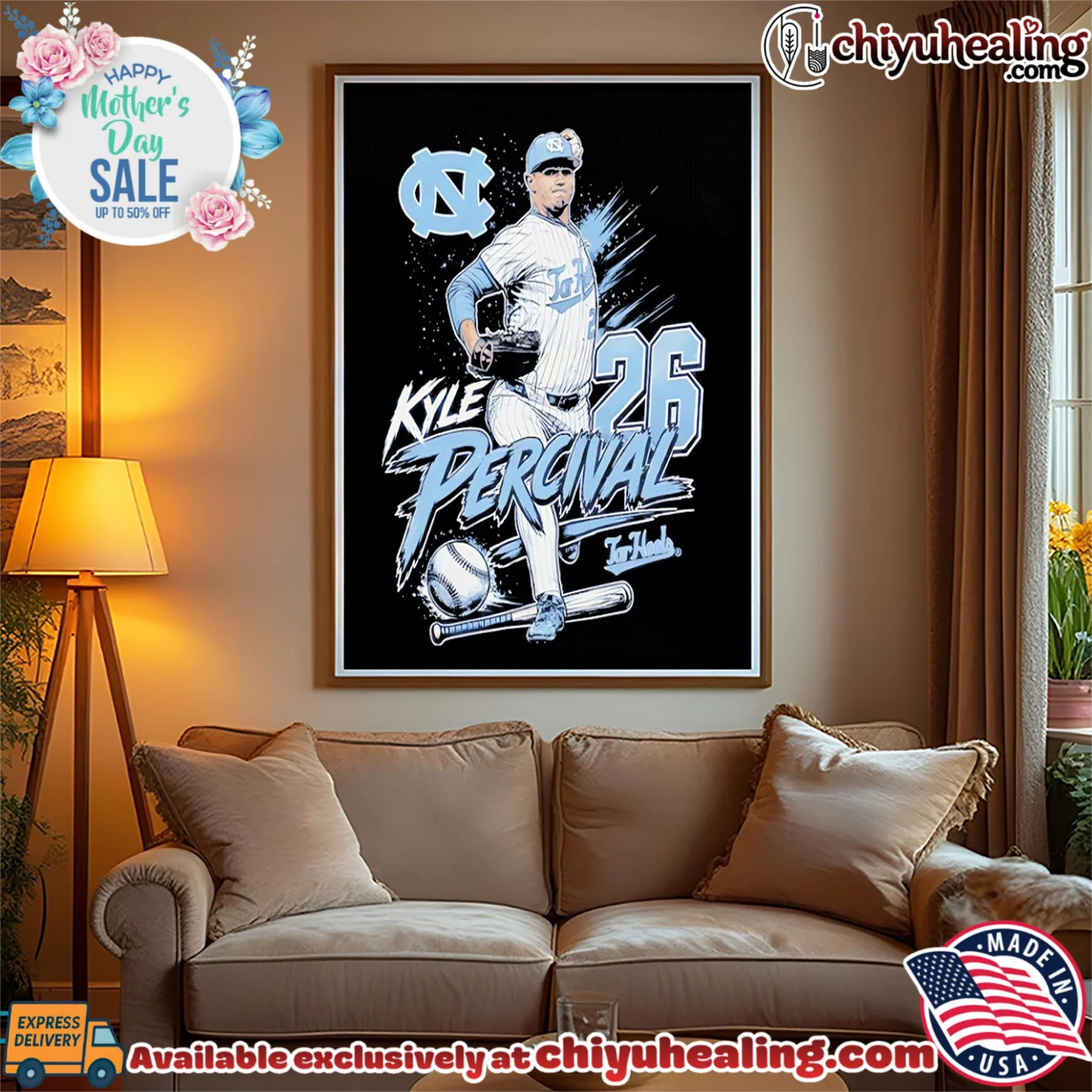 North Carolina Tar Heels Boston Kyle Percival portrait shirt & hoodie North Carolina Tar Heels Boston Kyle Percival portrait shirt & hoodie