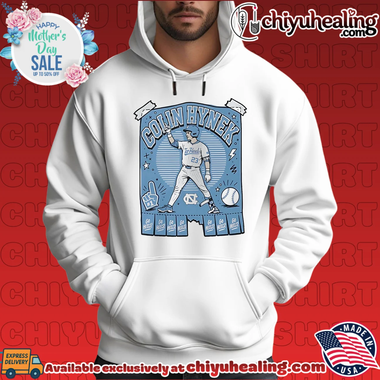 North Carolina Tar Heels Colin Hynek posing graphic original shirt & hoodie | IP Merchandise North Carolina Tar Heels Colin Hynek posing graphic original shirt & hoodie | IP Merchandise