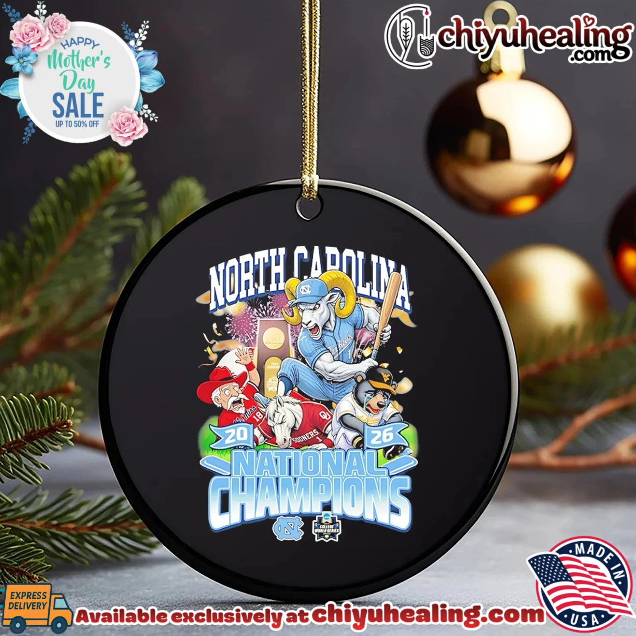 North Carolina Tar Heels National Champions 2026 mascot shirt & hoodie North Carolina Tar Heels National Champions 2026 mascot shirt & hoodie
