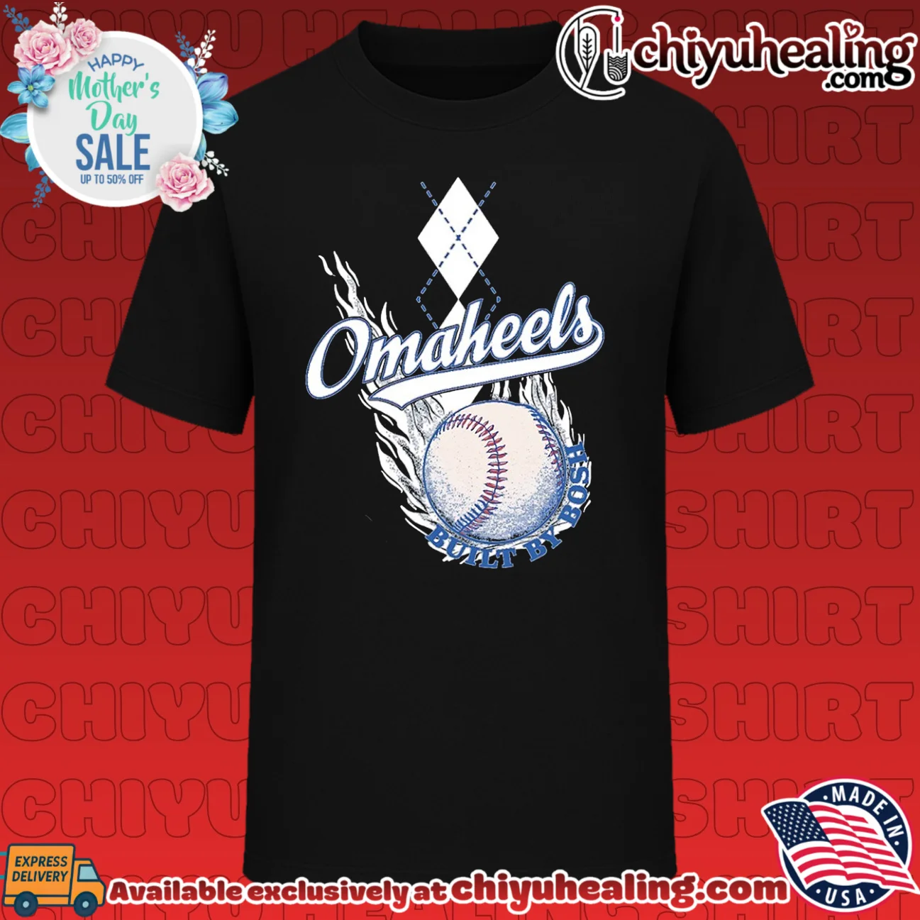 North Carolina Tar Heels Omaheels 2026 CWS Bound NC Flaming Ball