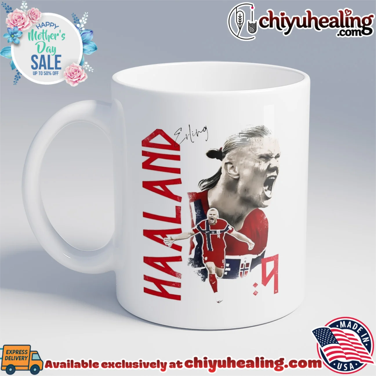 Norway Erling Haaland signature shirt & hoodie Norway Erling Haaland signature shirt & hoodie
