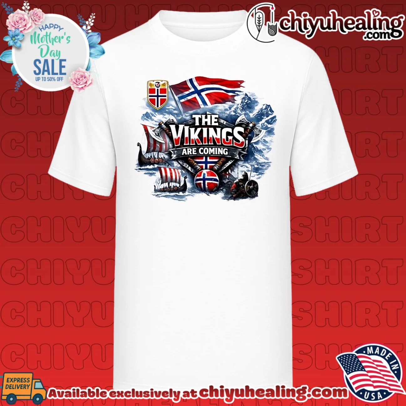 Norway The Vikings Are Coming shirt