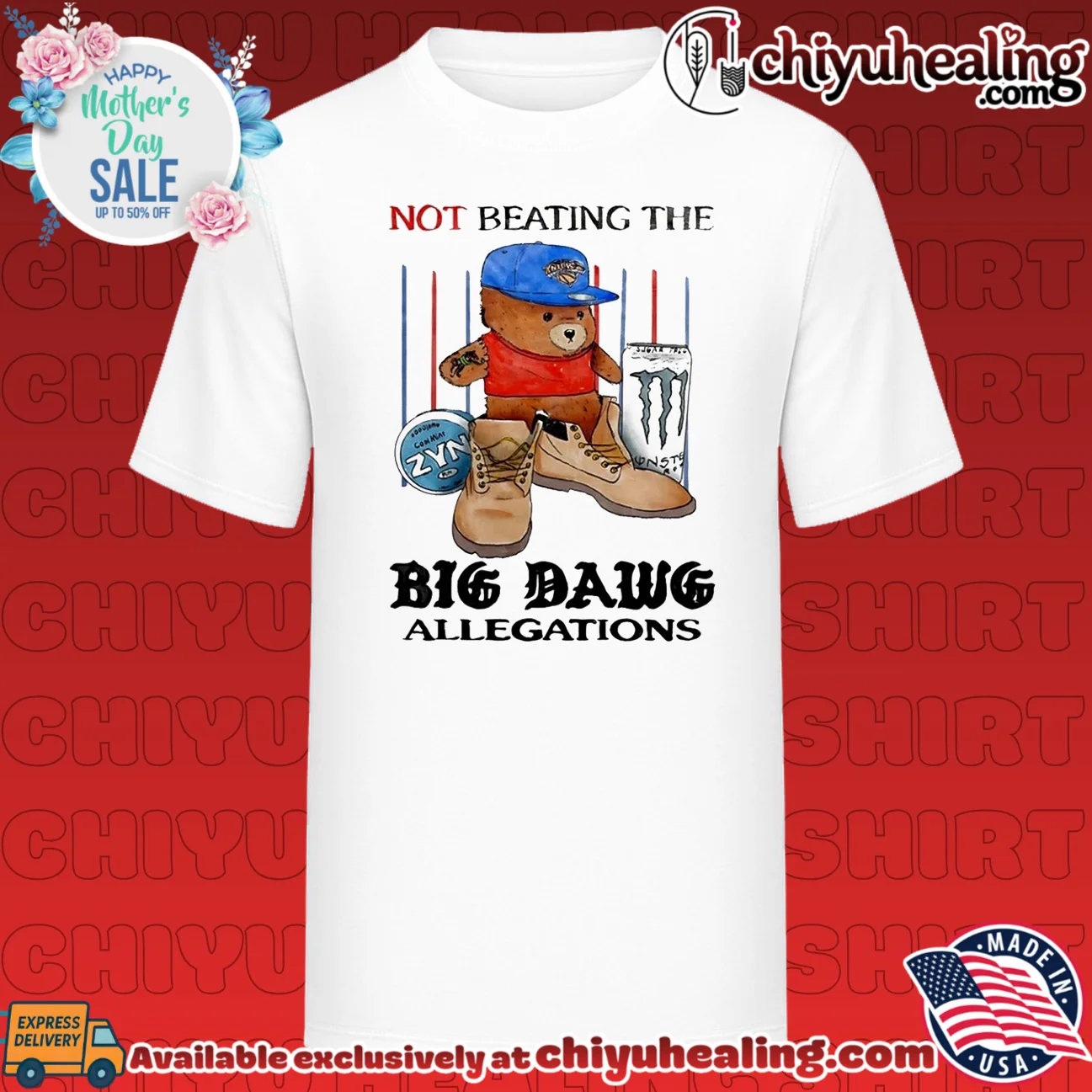Not Beating the Big Dawg Allegations New York Knicks Bear shirt & hoodie