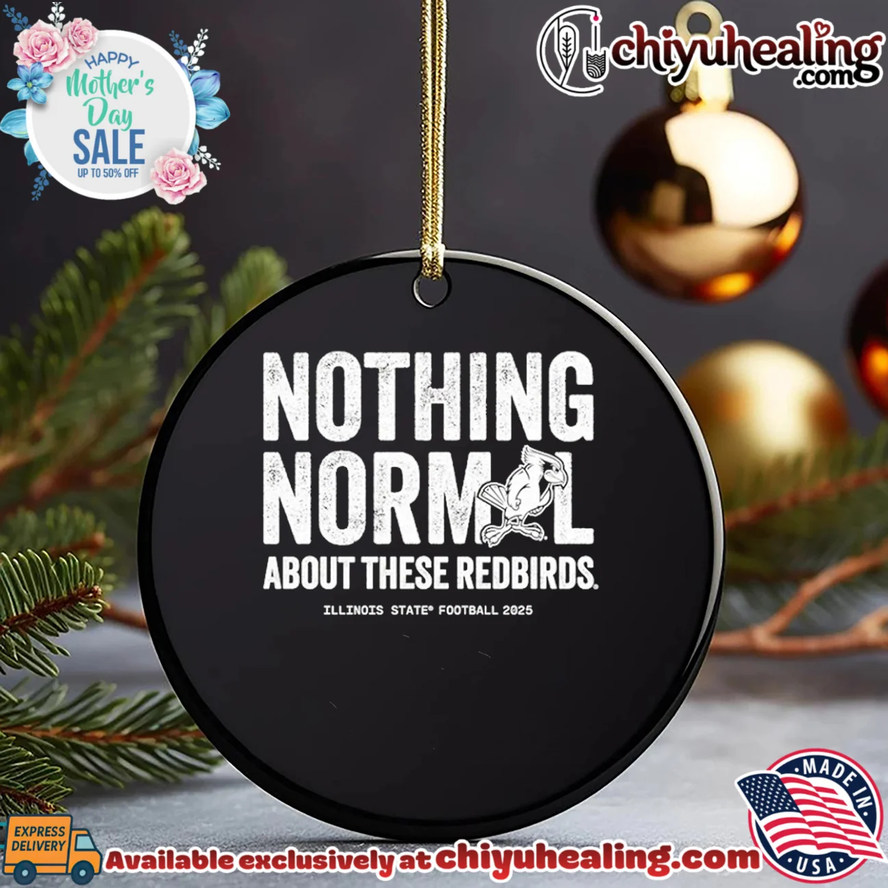 Nothing Normal About These Redbirds Illinois State Football 2025 shirt & hoodie Nothing Normal About These Redbirds Illinois State Football 2025