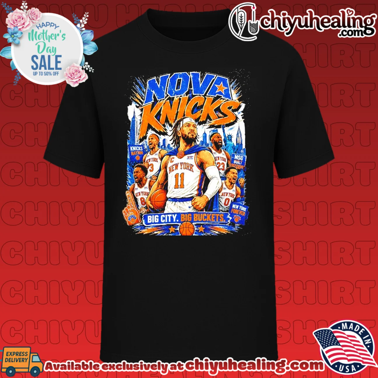 Nova Knicks Big City Big Buckets New York Knicks 2026 World Champions