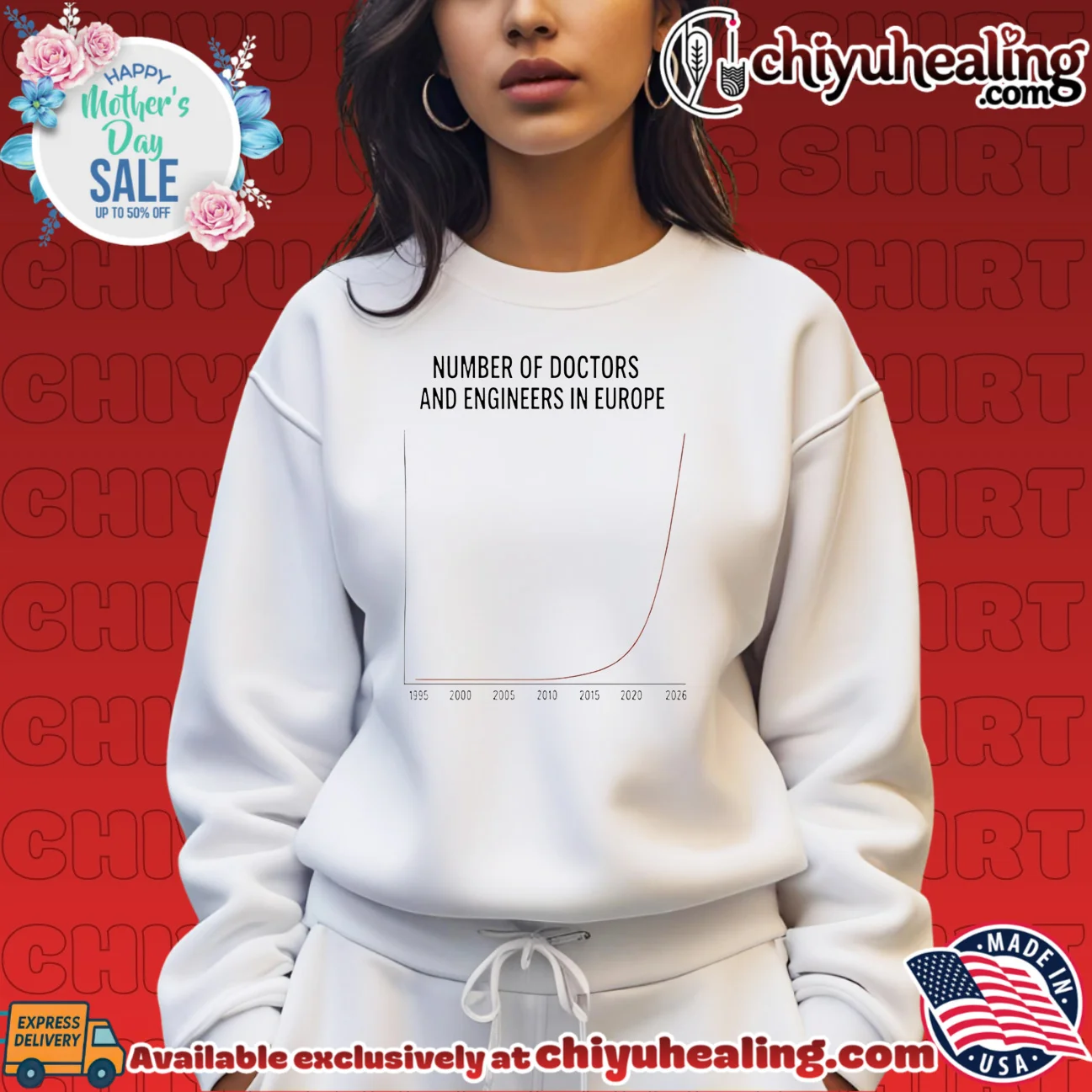 Number of doctors and engineers in Europe hype shirt & hoodie | Official Style Drop Number of doctors and engineers in Europe