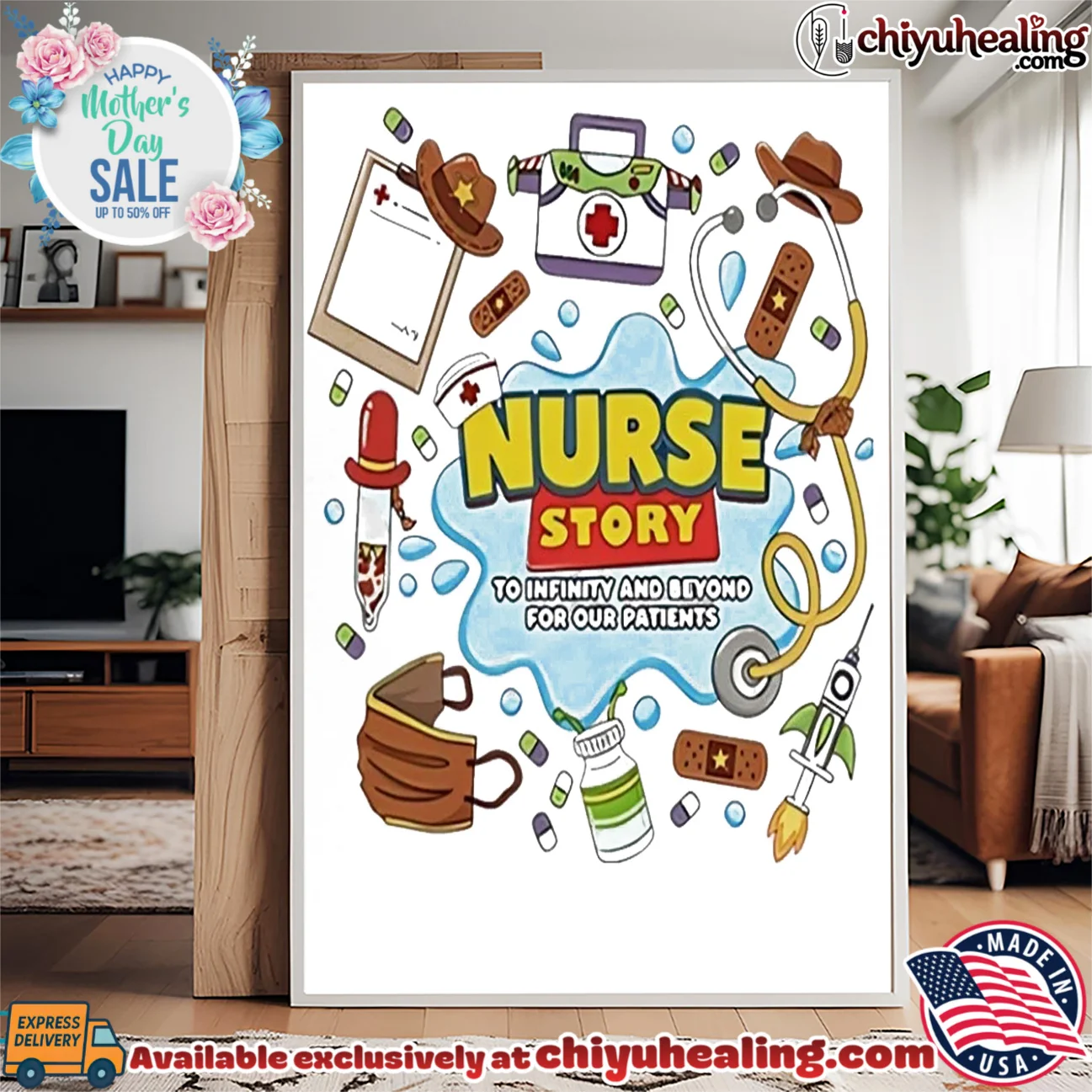 Nurse story medical equipment graphic shirt & hoodie Nurse story medical equipment graphic shirt & hoodie