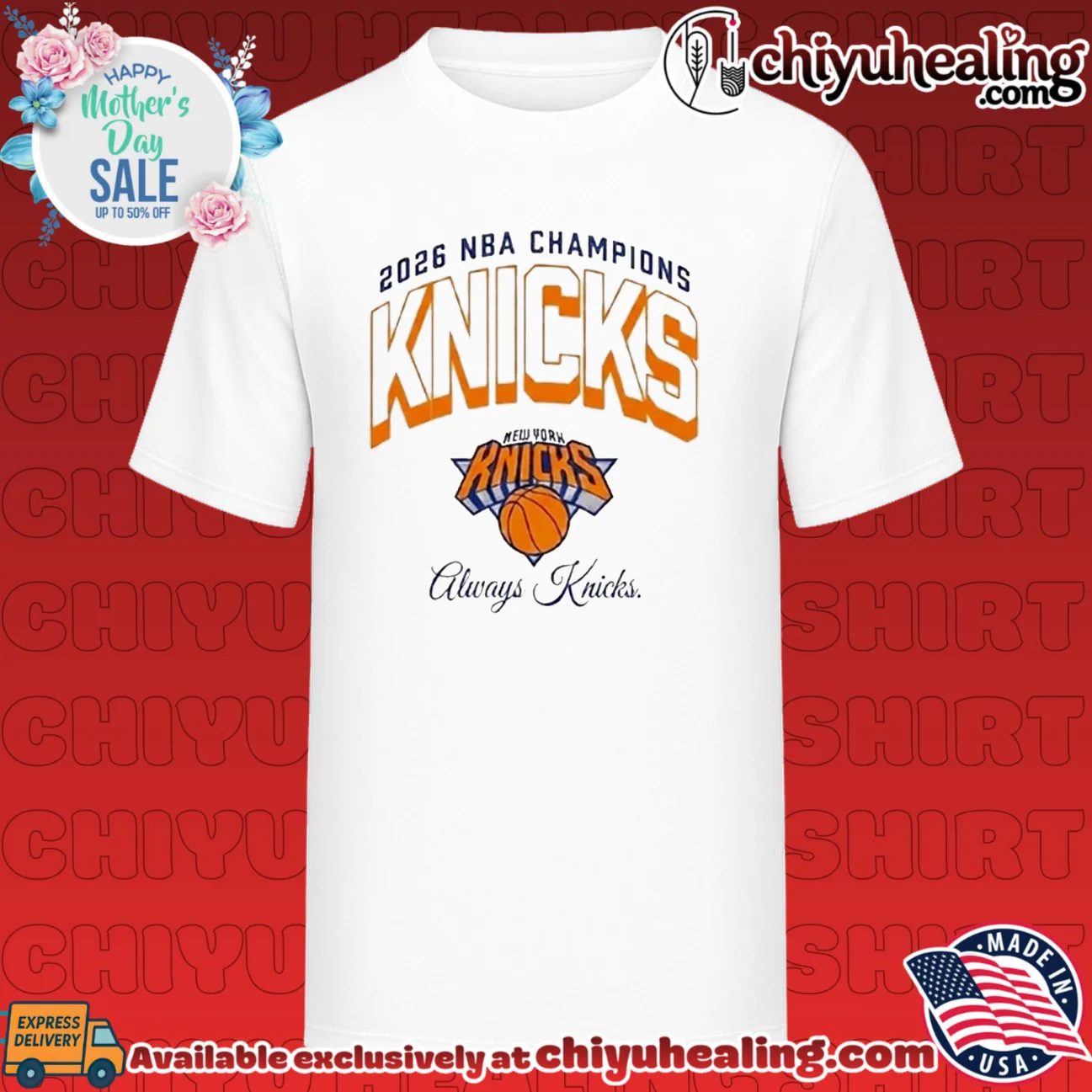 NY Knicks 2026 NBA Champions Always Knicks