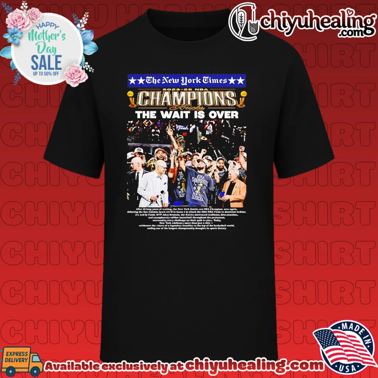 Ny Knicks 2026 NBA champions the wait is over Jalen Brunson