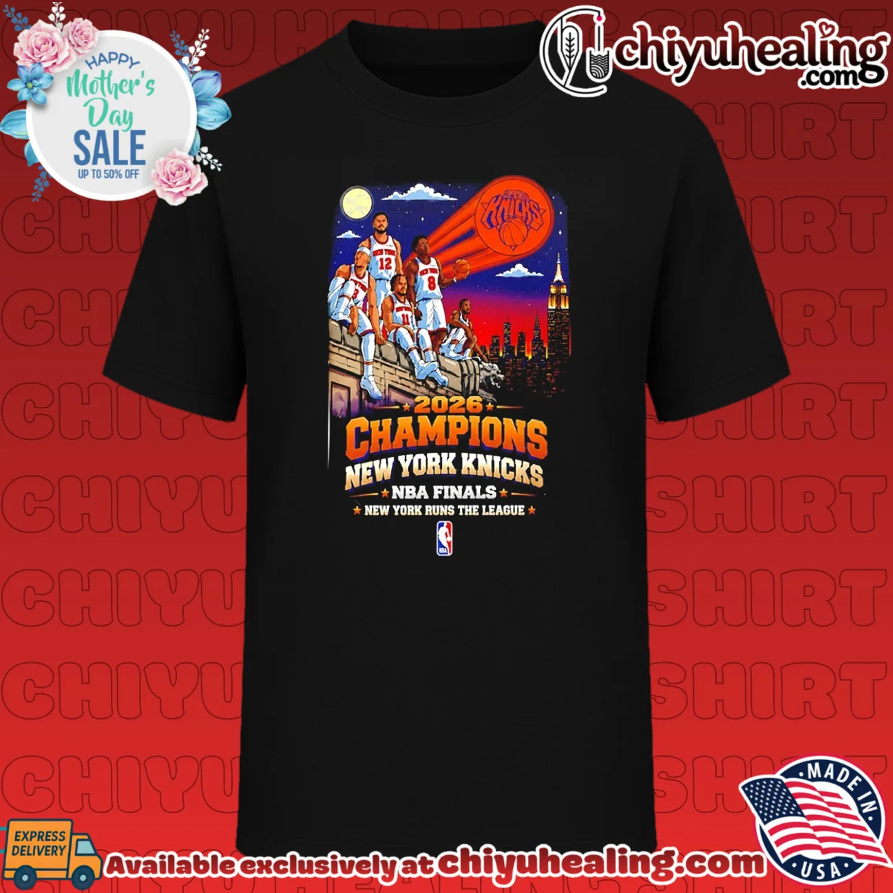 Ny Knicks 2026 NBA Finals Champions NY Runs The League