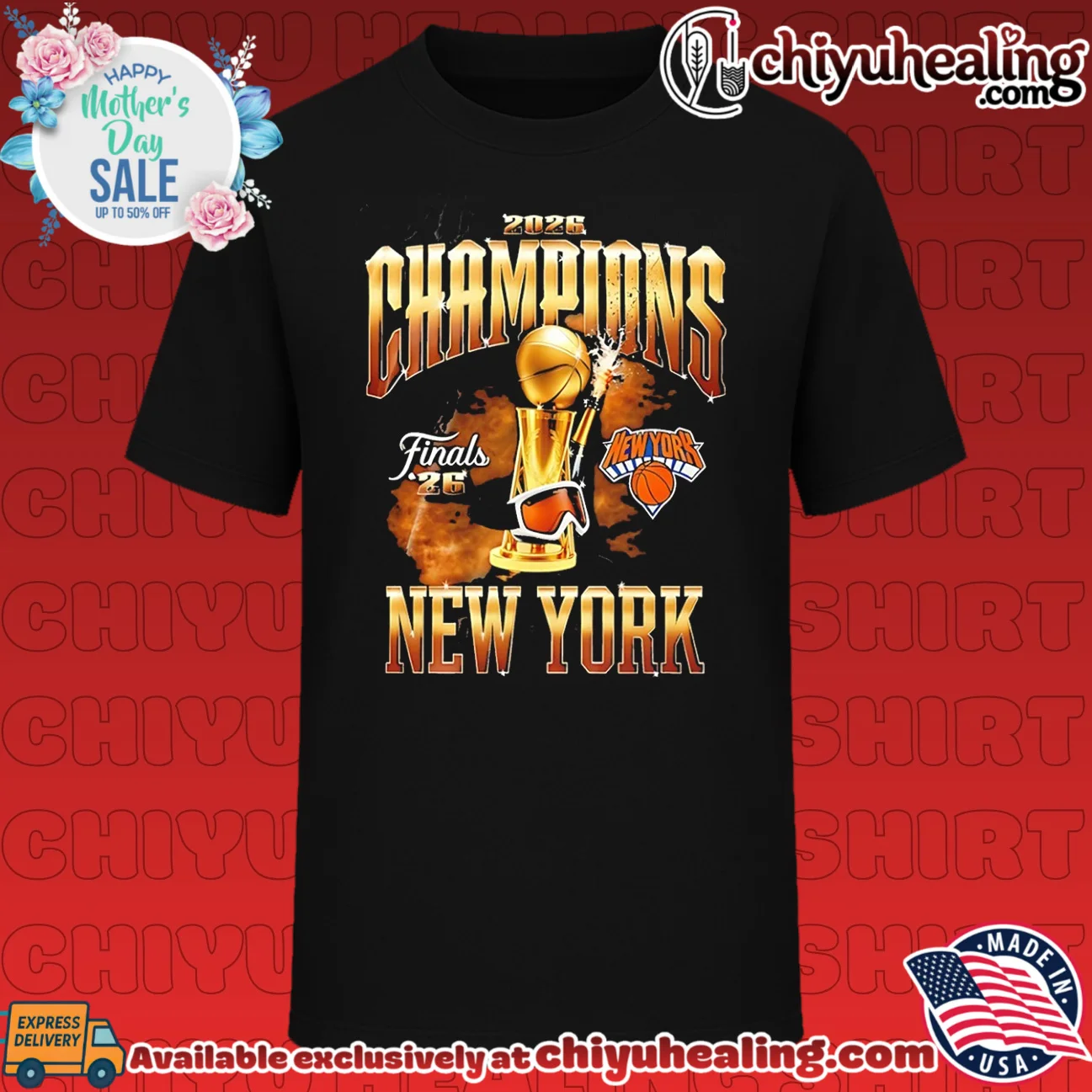 NY Knicks 2026 NBA Finals team logo