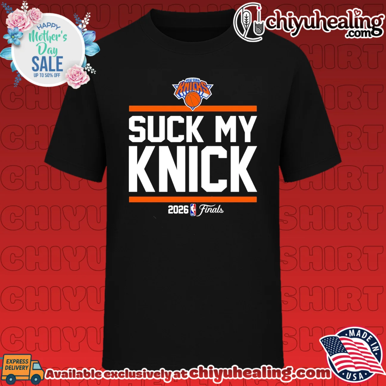NY Knicks Champions 2026 Suck My Knick