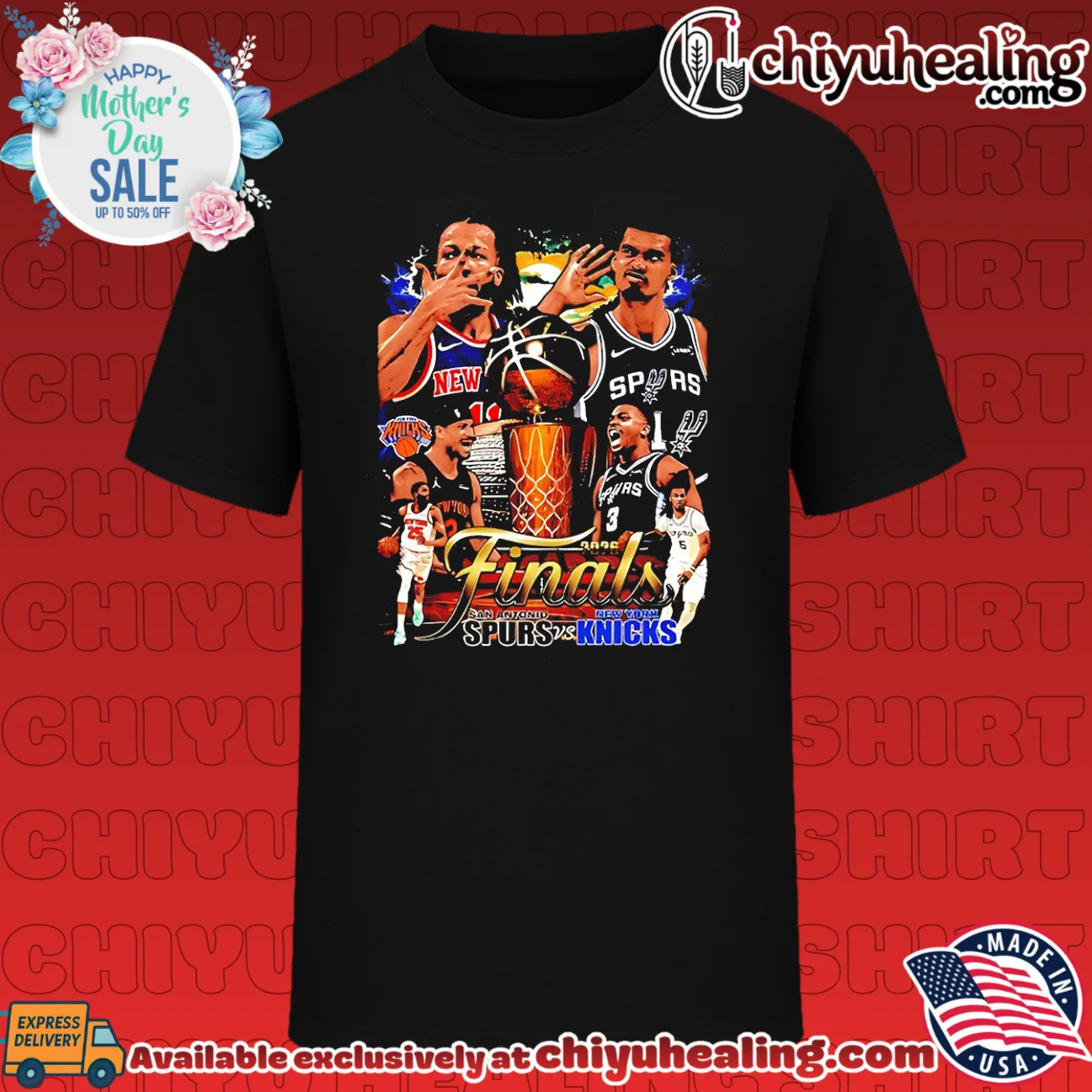 NY Knicks Jalen Brunson vs San Antonio Spurs Victor Wembanyama vintage