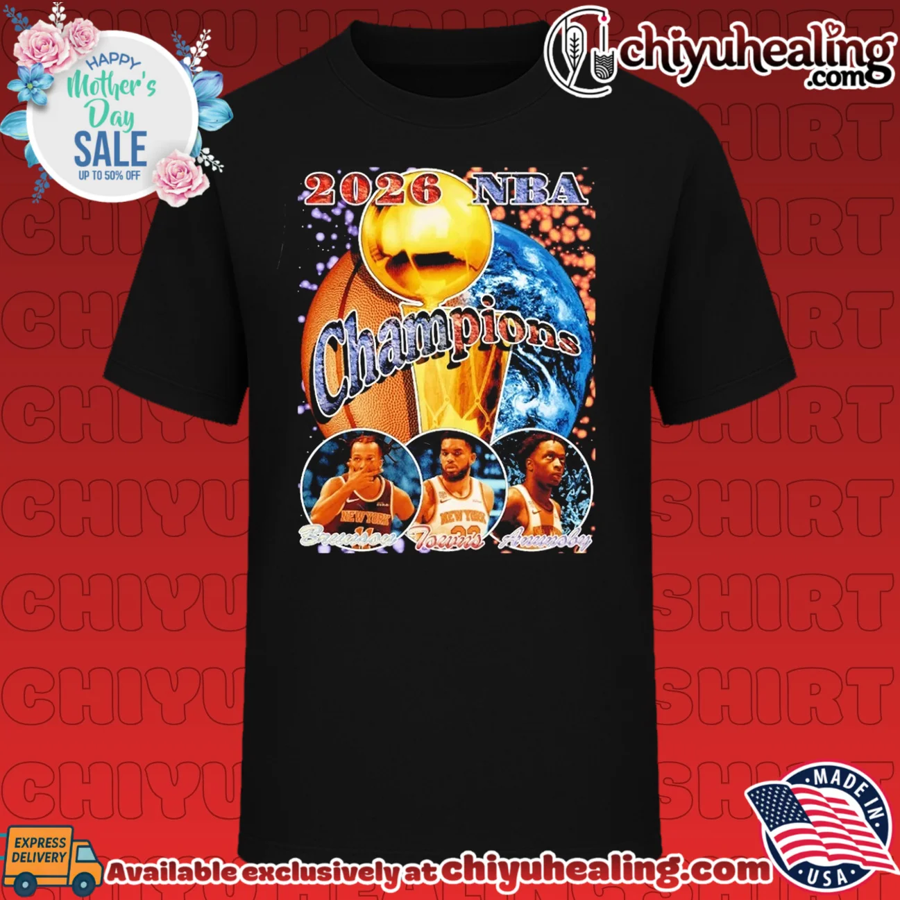 NY Knicks NBA Champions 2026 Brunson Towns Anunoby vintage shirt & hoodie | 2026 Edition Drop