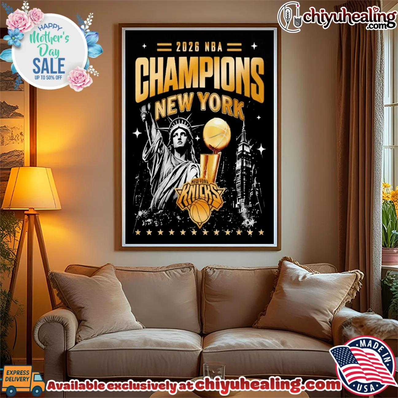 NY Knicks NBA Champions 2026 Statue of Liberty skyline masterpiece shirt & hoodie | Official Style Drop NY Knicks NBA Champions 2026 Statue of Liberty skyline