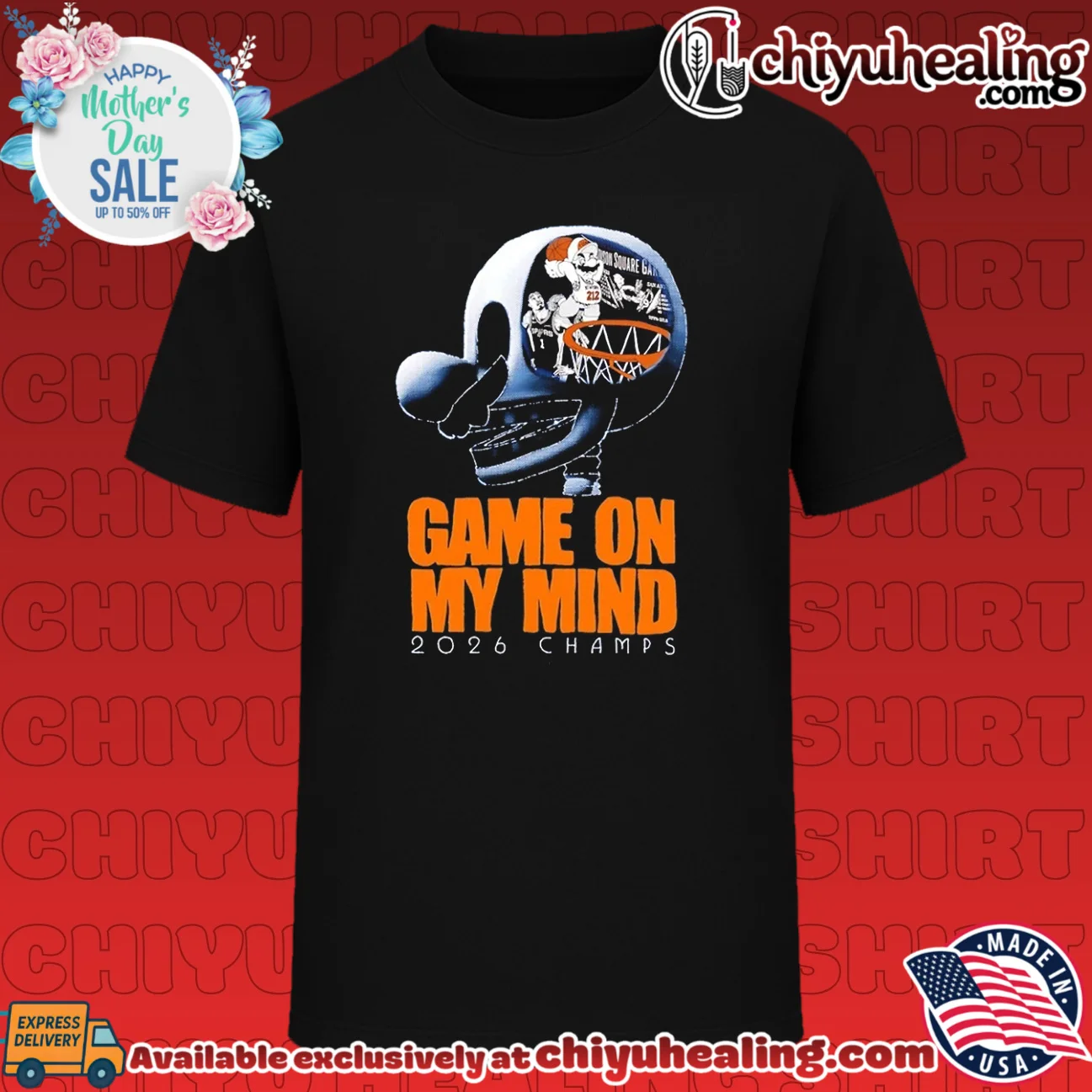 NY Knicks x Mario Game on my mind 2026 NBA Champs shirt & hoodie