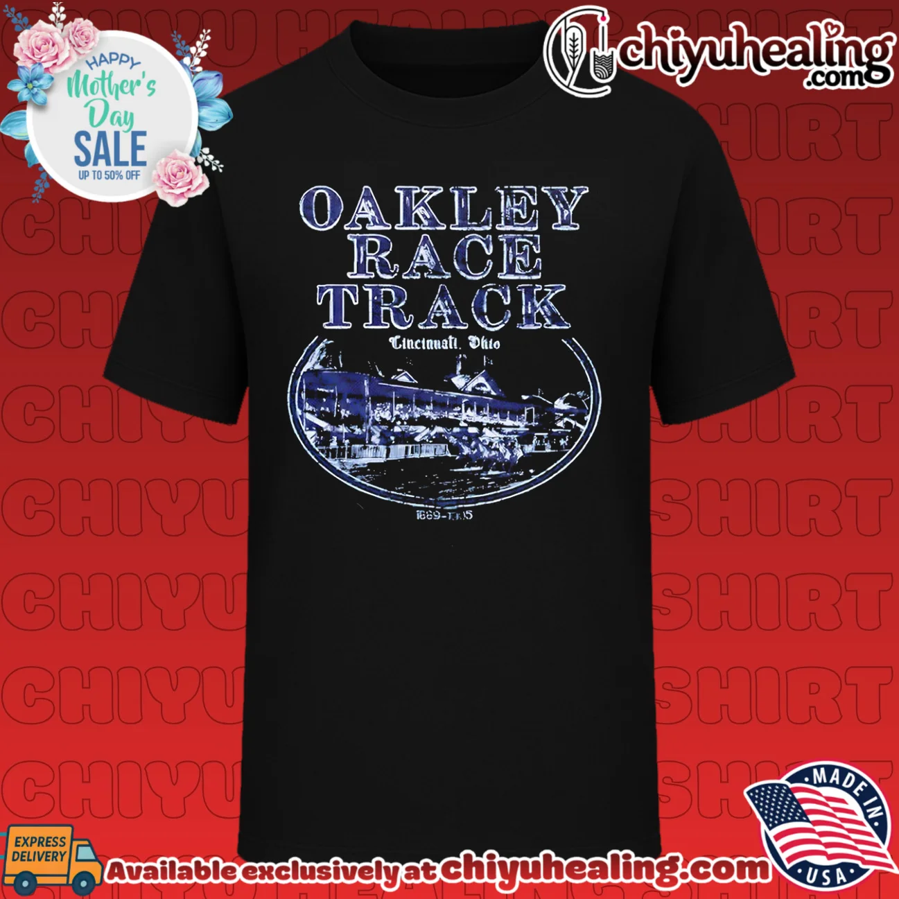 Oakley Race Track Cincinnati vintage