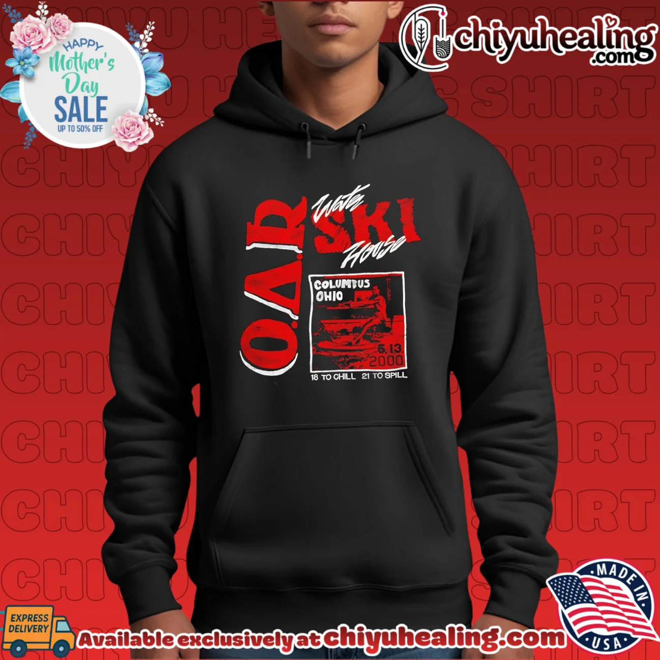 OAR Water Ski House Columbus Ohio vintage epic shirt & hoodie - The Fan Collection OAR Water Ski House Columbus Ohio vintage epic shirt & hoodie - The Fan Collection