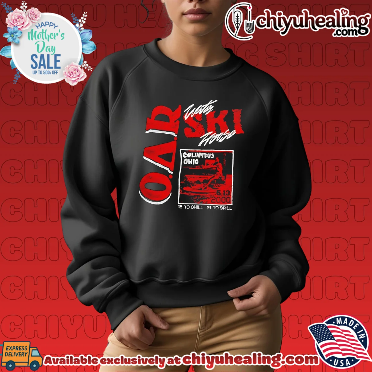 OAR Water Ski House Columbus Ohio vintage epic shirt & hoodie - The Fan Collection OAR Water Ski House Columbus Ohio vintage