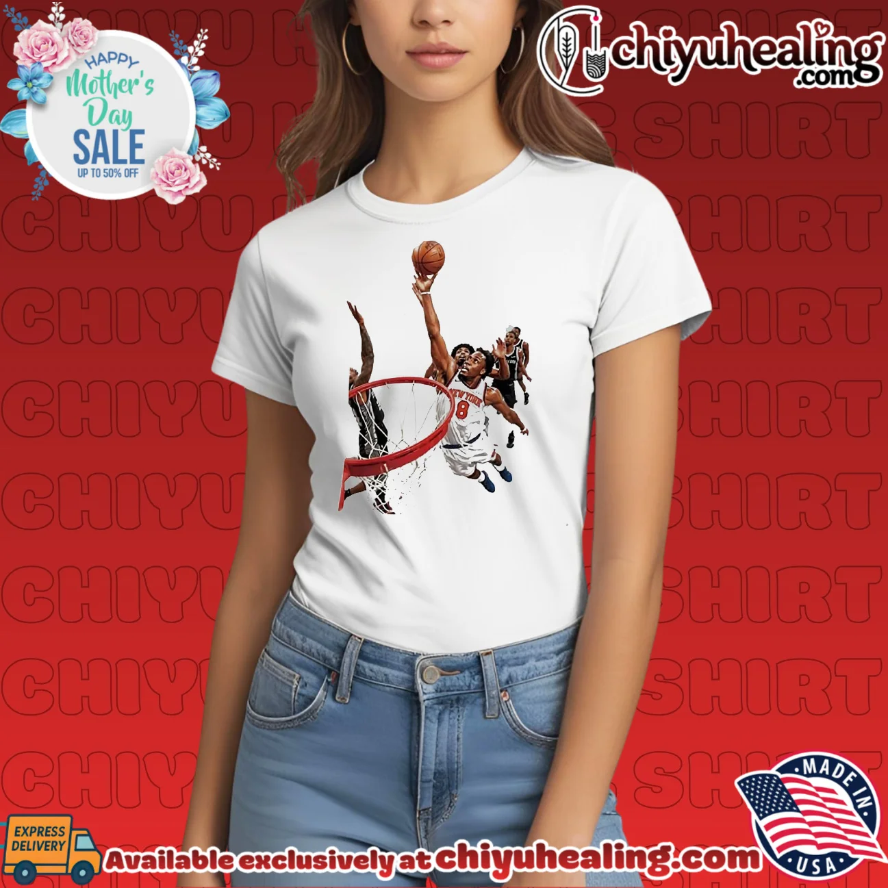 Obi toppin New York Knicks layup NBA basketball shirt & hoodie Obi toppin New York Knicks layup NBA basketball