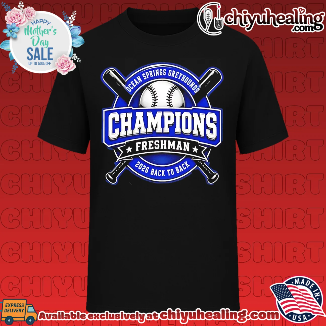 Ocean Springs Greyhounds Freshman 2026 Back to Back shirt & hoodie