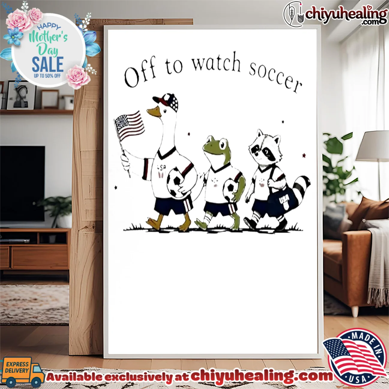 Off to Watch Soccer with USA Animal Friends World Cup 2026 shirt & hoodie Off to Watch Soccer with USA Animal Friends World Cup 2026 shirt & hoodie