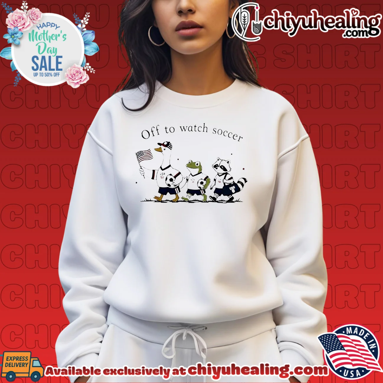 Off to Watch Soccer with USA Animal Friends World Cup 2026 shirt & hoodie Off to Watch Soccer with USA Animal Friends World Cup 2026 shirt & hoodie