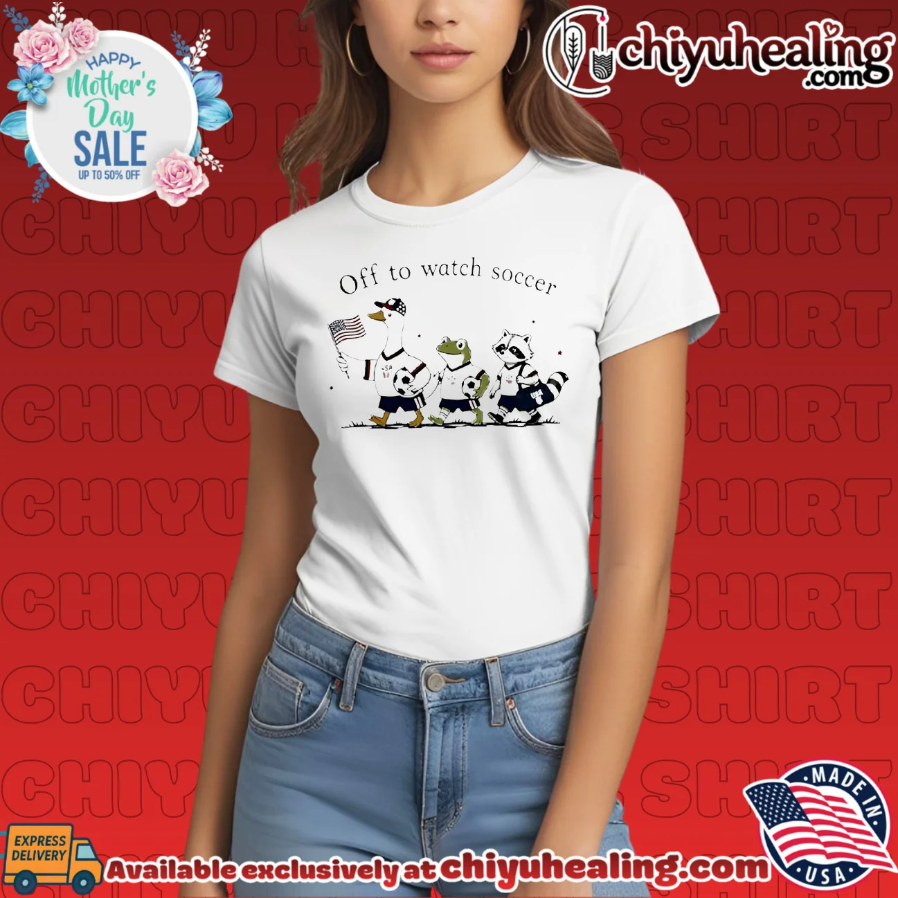 Off to Watch Soccer with USA Animal Friends World Cup 2026 shirt & hoodie Off to Watch Soccer with USA Animal Friends World Cup 2026 shirt & hoodie