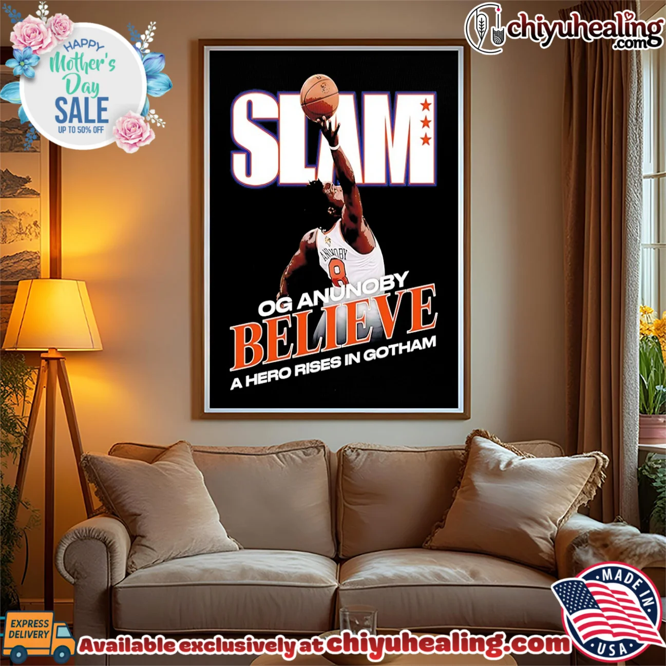 OG Anunoby Believe a hero rises in gotham New York Knicks Champions 2026 ultimate shirt & hoodie - Urban Fashion OG Anunoby Believe a hero rises in gotham New York Knicks Champions 2026